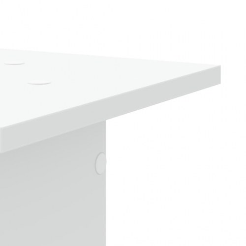 Plantestativer 2 stk. 30x30x60 cm konstrueret træ hvid
