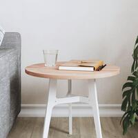 Bordplade Ø40x1,5 cm rund massivt bøgetræ