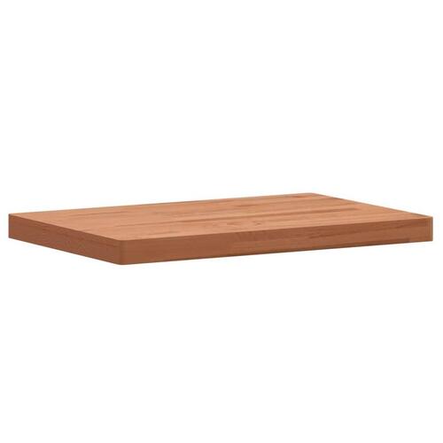 Bordplade 60x40x4 cm rektangulær massivt bøgetræ