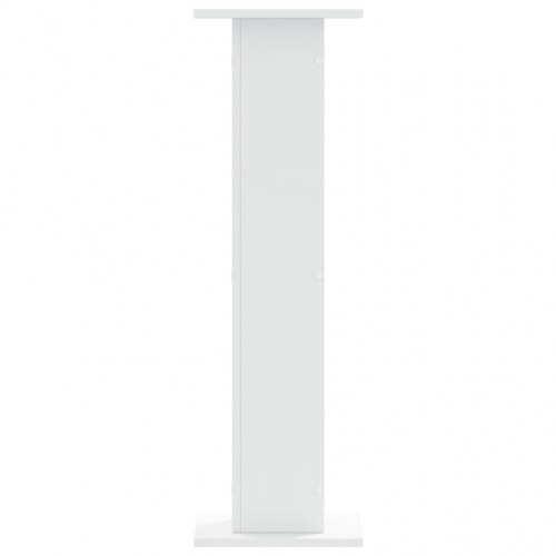 Plantestativer 2 stk. 30x30x95 cm konstrueret træ hvid