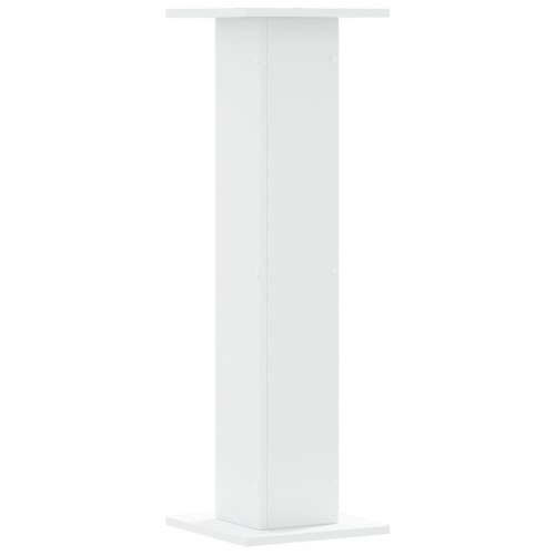Plantestativer 2 stk. 30x30x95 cm konstrueret træ hvid