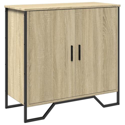 Skænk 78x35,5x74,5 cm konstrueret træ sonoma-eg