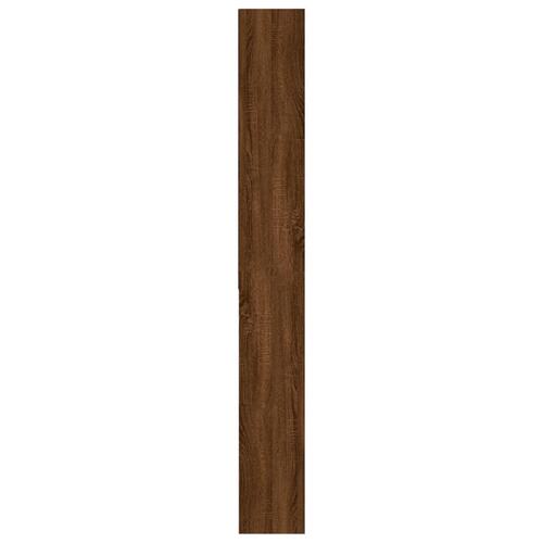 Vaskemaskineskab 64x24x190 cm brun egetræsfarve