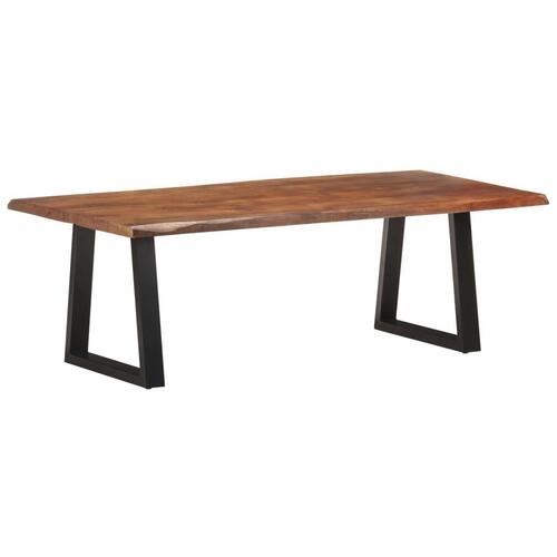 Sofabord 115x60x40 cm massivt akacietræ