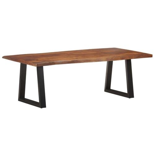 Sofabord 115x60x40 cm massivt akacietræ