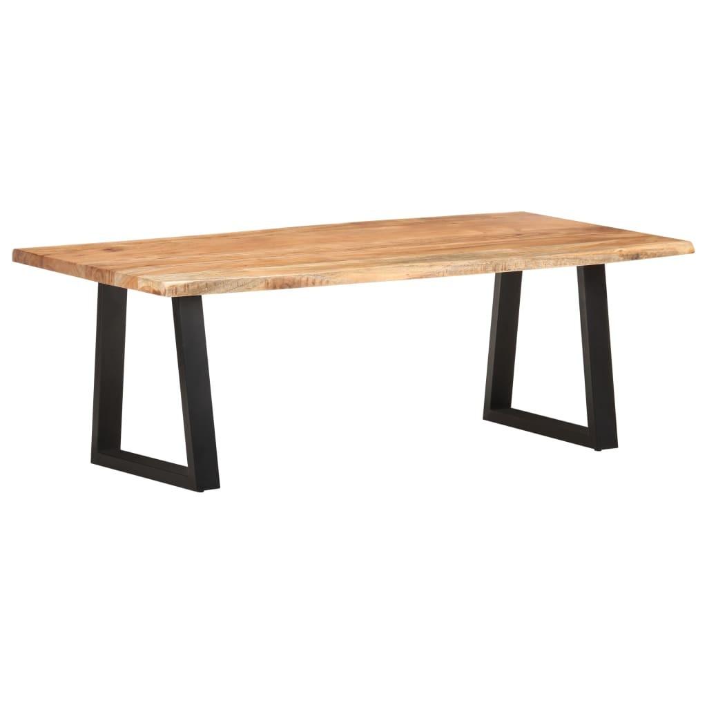 Sofabord 115x60x40 cm massivt akacietræ