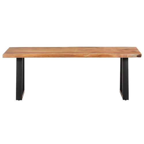 Sofabord 115x60x40 cm massivt akacietræ