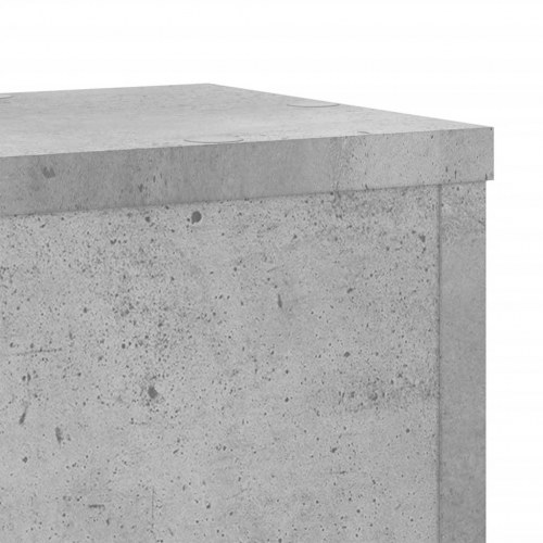 Plantestativer 2 stk. 17×17×60 cm i konstrueret træ - betongrå