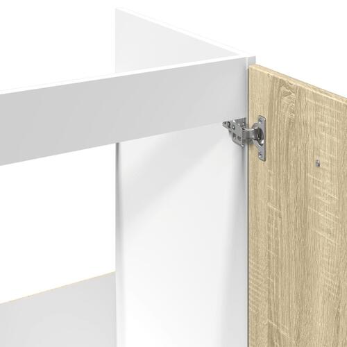 Underskab 80x46x81,5 cm konstrueret træ sonoma-eg