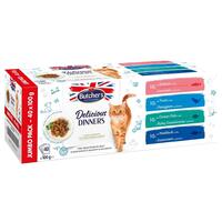 Kattemad Butcher's Delicious Dinners Fisk 40 x 100 g