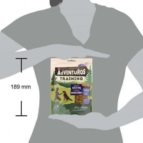 Hundegodbidder Purina Adventuros Training med vildt 115 g