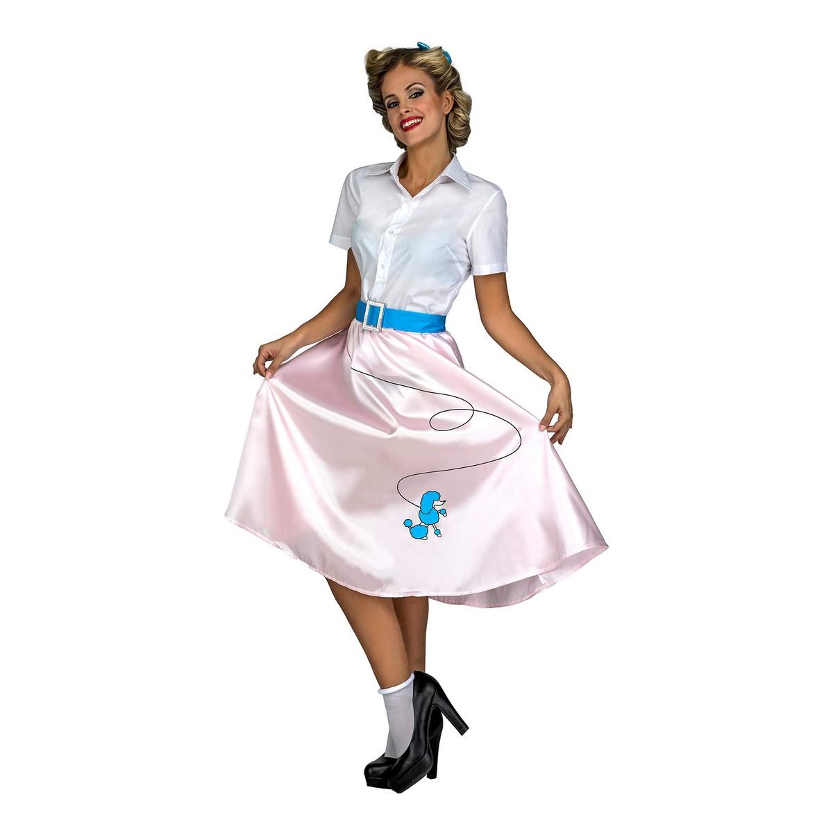 Kostume til voksne - Pink Lady M/L billede