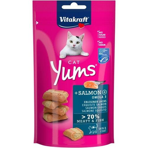 Snack for Cats Vitakraft Cat Yums Salmon Fisk 40 g