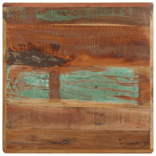 Bistrobord 60x60x76 cm massivt genbrugstræ