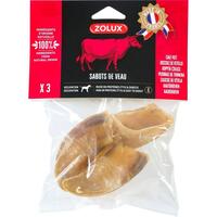 Hund Bidering Zolux Calf hooves Beef 90 g