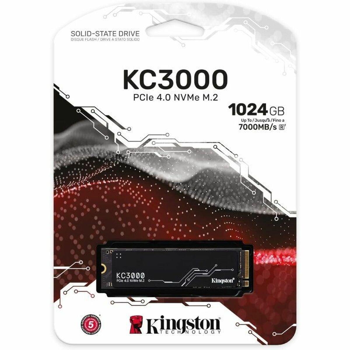 Kingston KC3000 1 TB PCIe 4.0 NVMe M.2 SSD billede