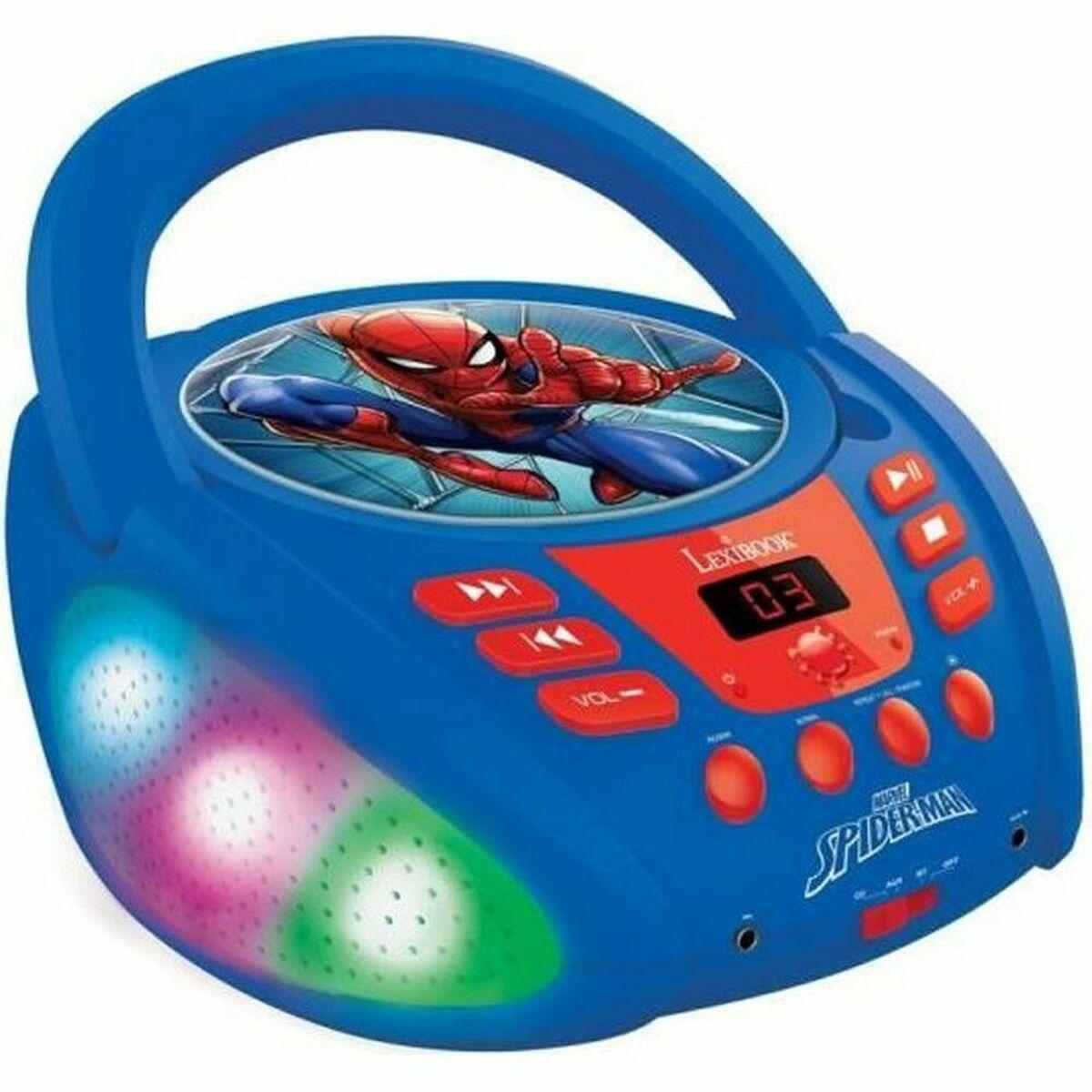 Afspiller Lexibook Spider-Man LED Lys CD Børns Bluetooth Bluetooth 5.0