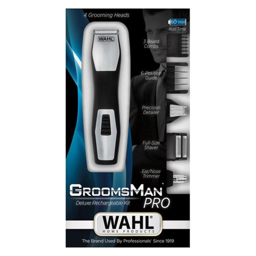 Barbermaskine Wahl GroomsMan Pro Sort