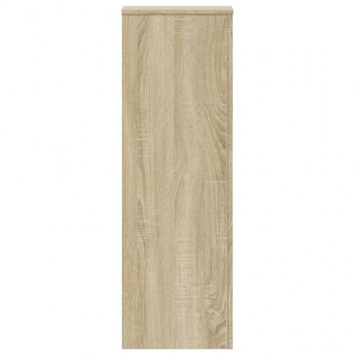 Plantestativer 2 stk. - 33×33×100 cm i konstrueret træ, sonoma-eg