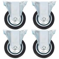 Faste hjul 24 stk. 75 mm