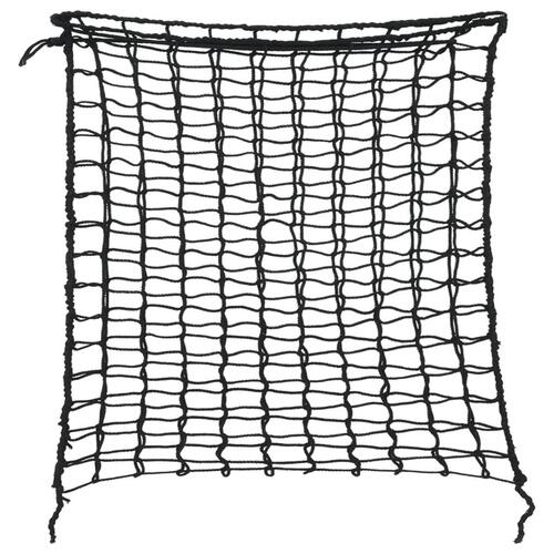 Hønet 2 stk. 100x100 cm PP firkantet sort