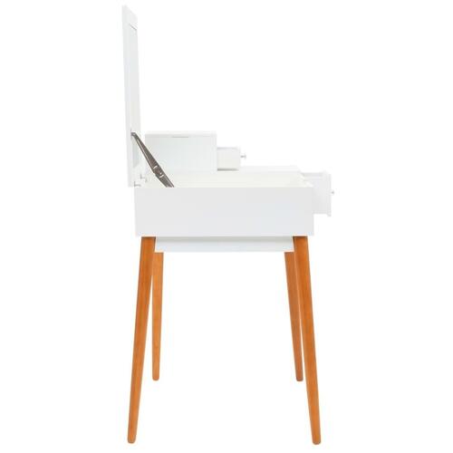 Sminkebord med spejl MDF 60 x 50 x 86 cm
