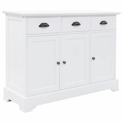 Skænk med 3 låger 105x35x77,5 cm MDF og fyrretræ