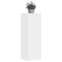 Plantestativer 2 stk. 33x33x100 cm konstrueret træ hvid