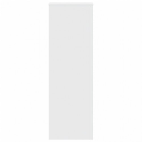 Plantestativer 2 stk. 33x33x100 cm konstrueret træ hvid