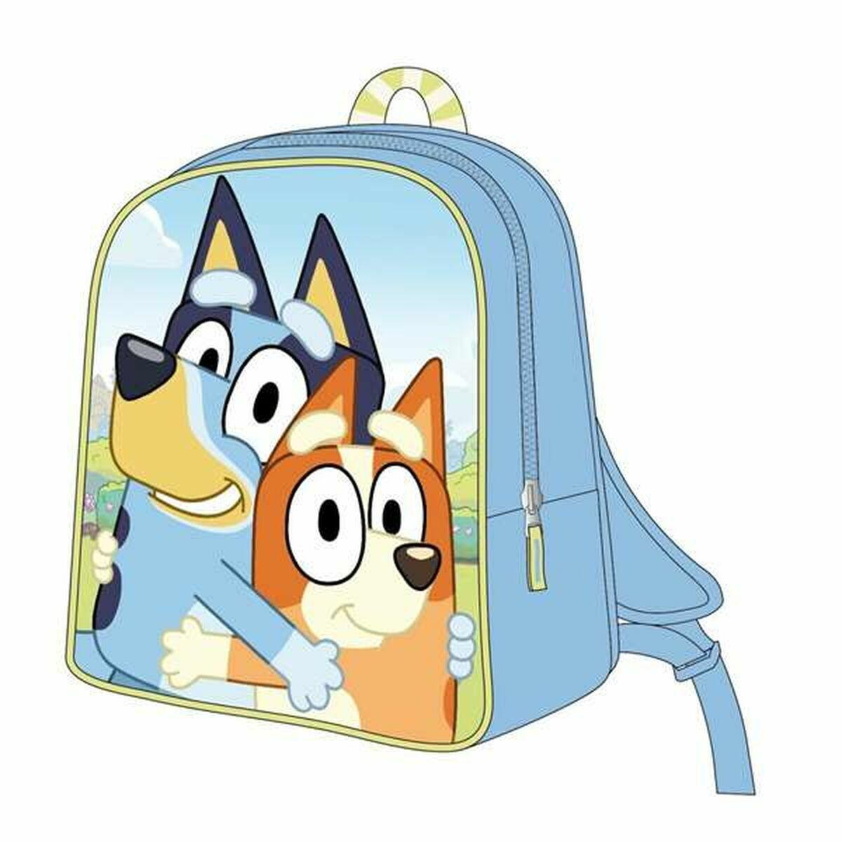 Skoletaske Bluey Blå 25 x 31 x 10 cm