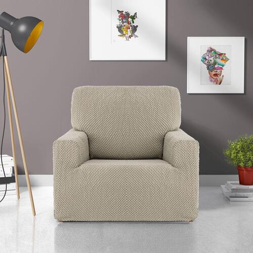 Stoleovertræk Eysa THOR Beige 70 x 110 x 110 cm