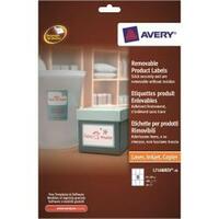 Printer labels Avery L7108REV-20 Hvid