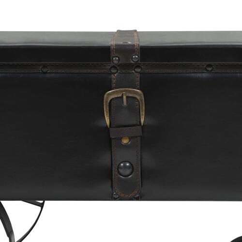 Sofabord MDF og fyrretræ 110 x 55 x 43 cm