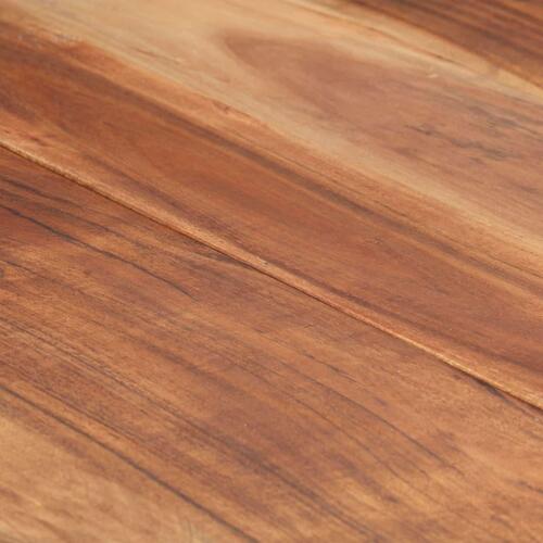 Spisebord 180x90x75 cm massivt træ med sheeshamfinish