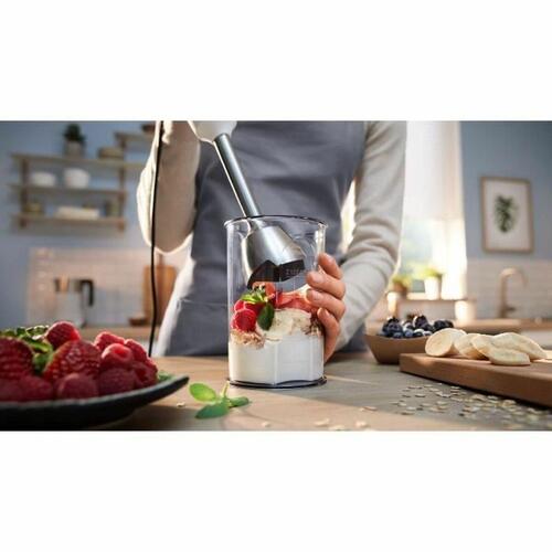 Håndblender BOSCH MSM4W210 600 W Hvid Sort/Hvid