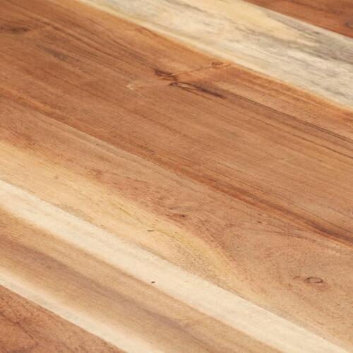 Spisebord 200x100x75 cm massivt træ med sheeshamfinish