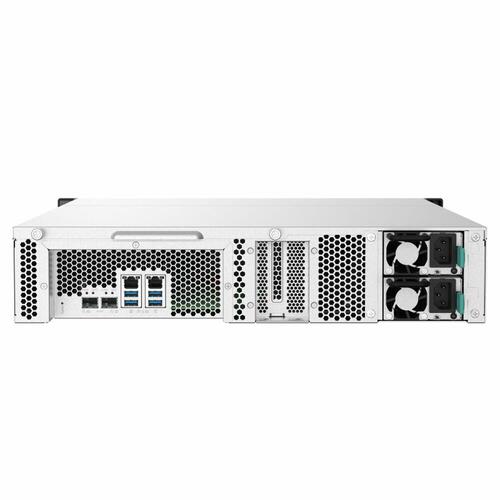 NAS-netværkslagring Qnap TS-832PXU-RP-4G 4 GB RAM Sort