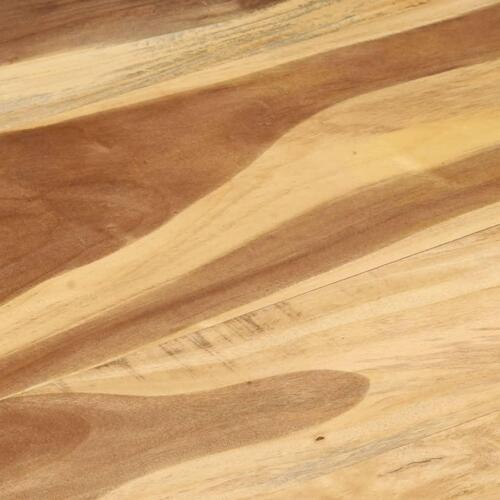 Sofabord 110x60x40 cm massivt træ med sheeshamfinish