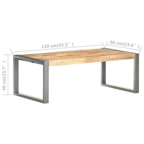 Sofabord 110x60x40 cm ru mangotræ