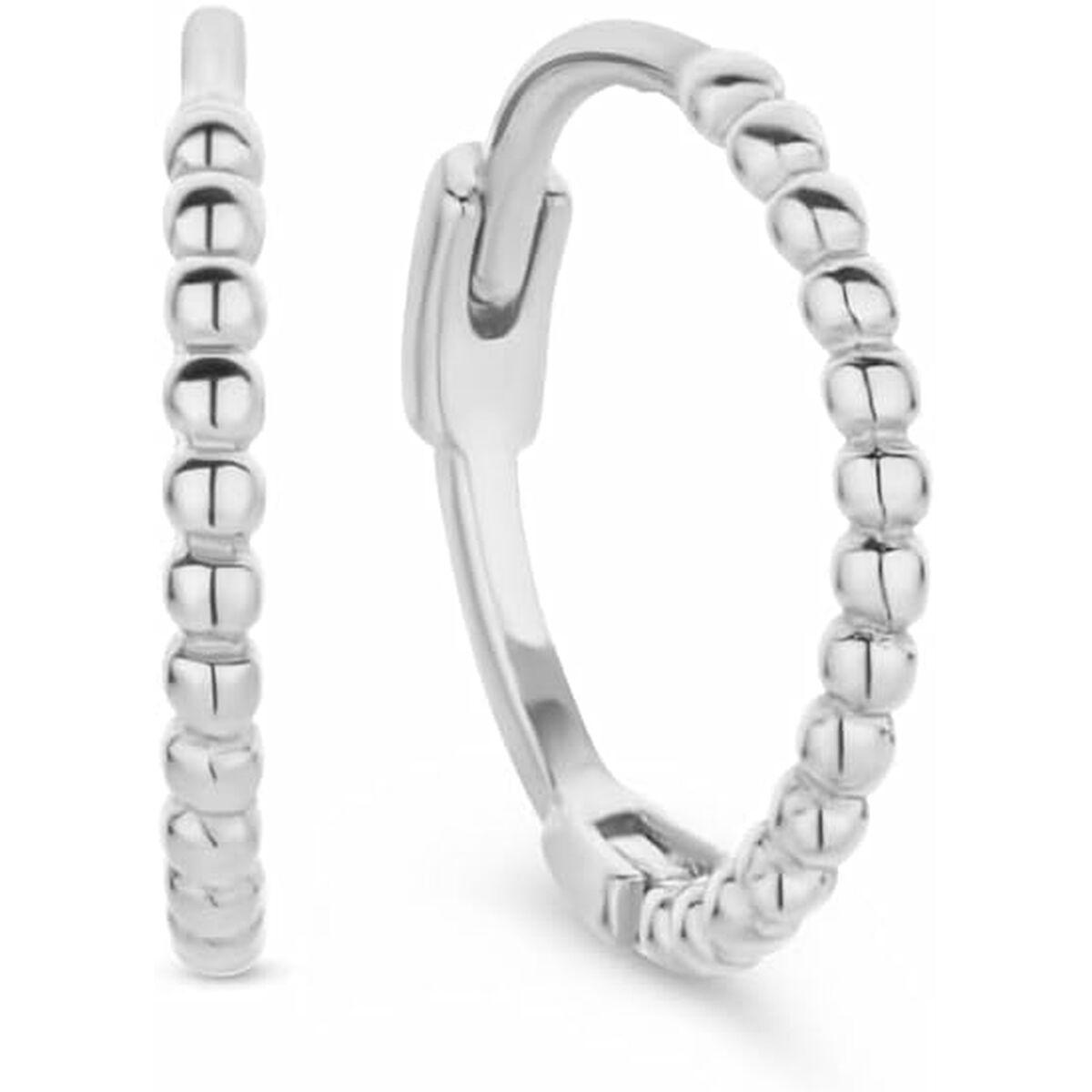 New Bling øreringe 9NB-0772 - elegante hoops i sølvlook