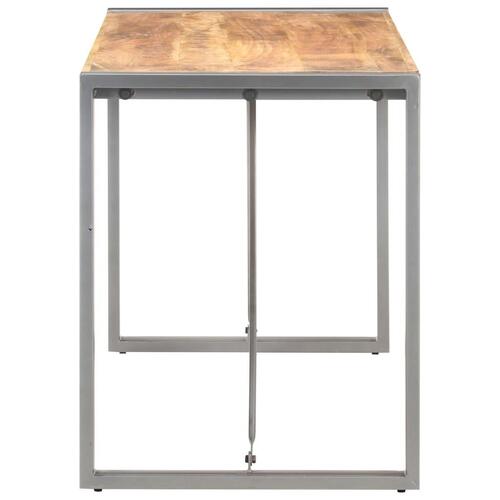 Spisebord 120x60x75 cm massivt ru mangotræ