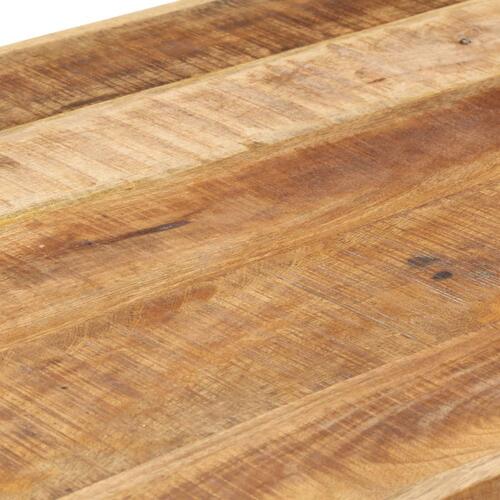 Spisebord 160x80x75 cm massivt ru mangotræ
