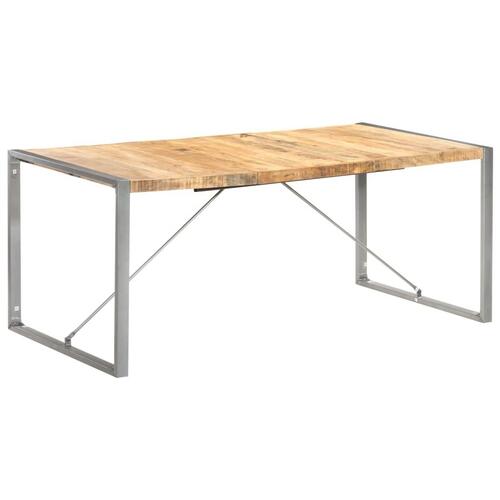 Spisebord 180x90x75 cm massivt ru mangotræ