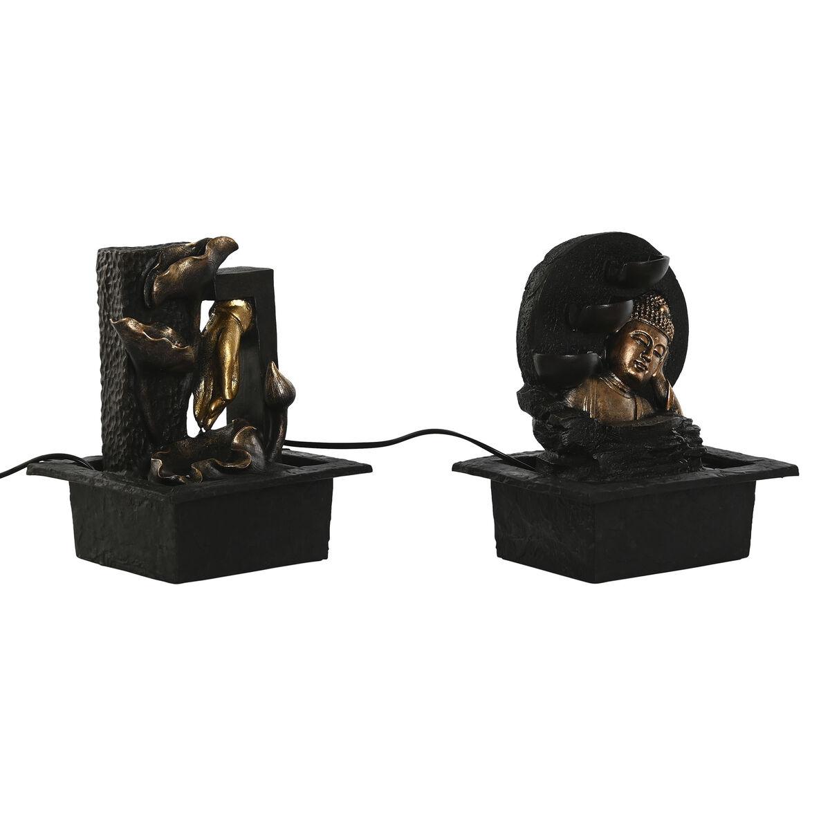 Fontana - bordfontæner i harpiks, orientalsk design (2 stk.)