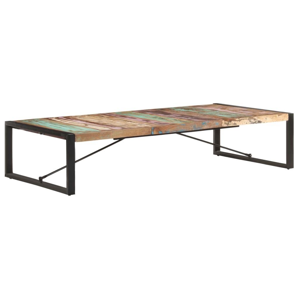 Sofabord 180x90x40 cm massivt genbrugstræ