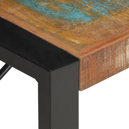 Sofabord 180x90x40 cm massivt genbrugstræ