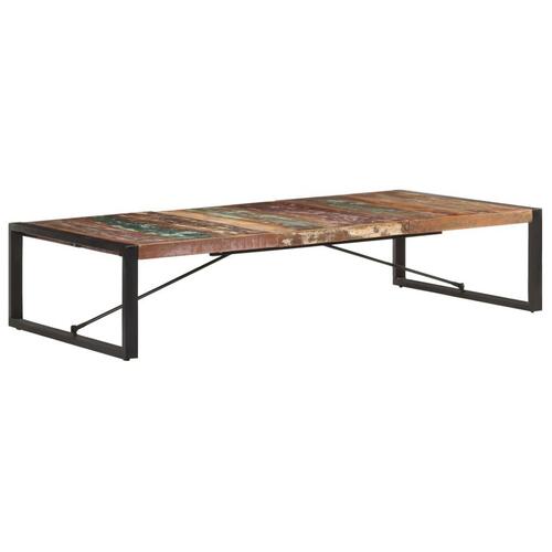 Sofabord 180x90x40 cm massivt genbrugstræ