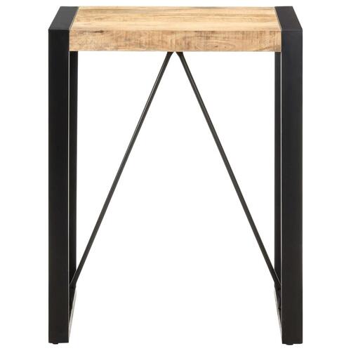 Spisebord 60x60x75 cm massivt ru mangotræ
