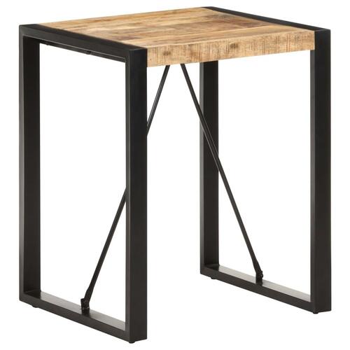 Spisebord 60x60x75 cm massivt ru mangotræ