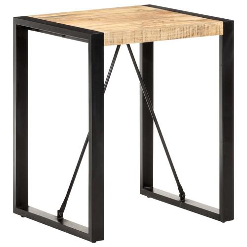 Spisebord 60x60x75 cm massivt ru mangotræ